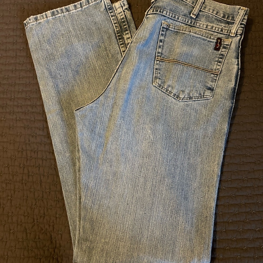 Wrangler 20 X Classic Light Blue Denim Jean. Size 36 x 38